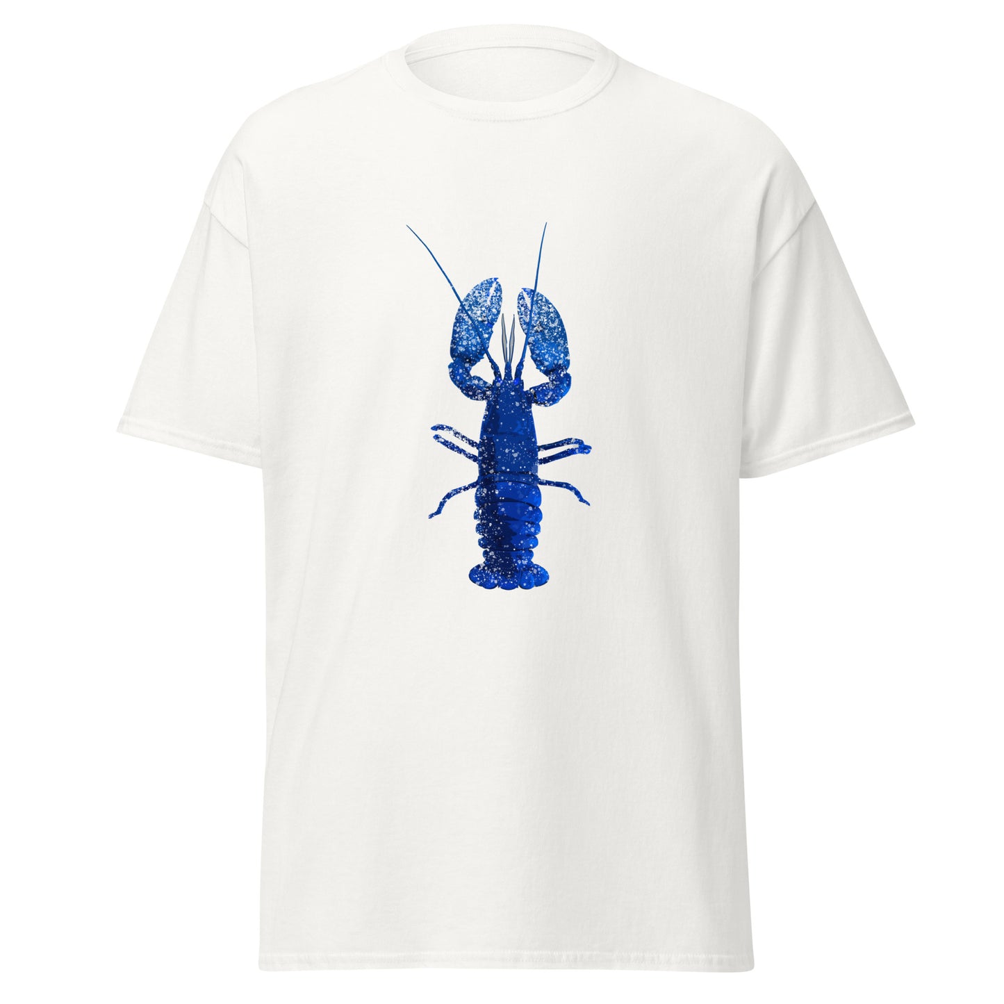 BLUE DOTTED LOBSTER T-SHIRT