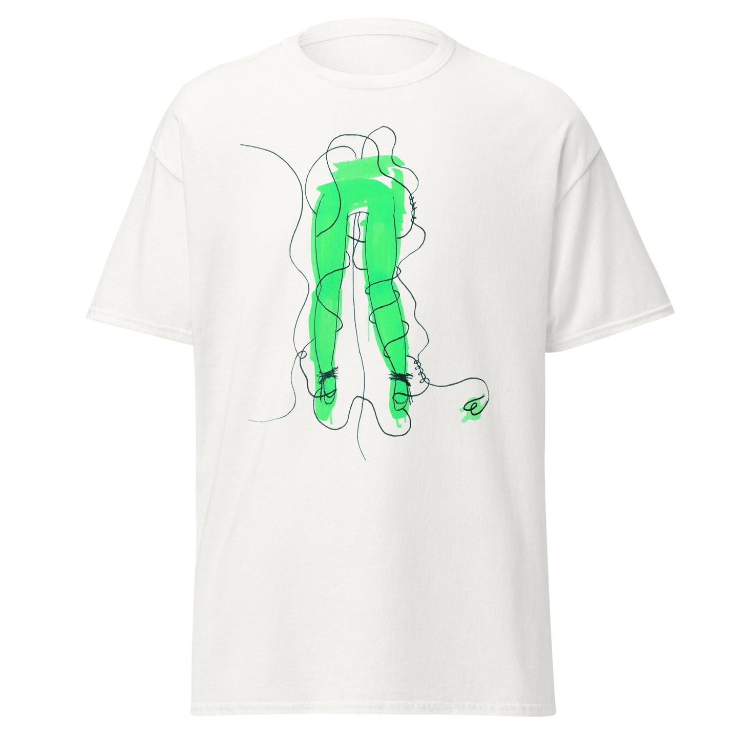 THE LINE-LEGS-T-SHIRT